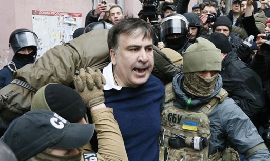 Ông Mikhail Saakashvili. Ảnh: Reuters