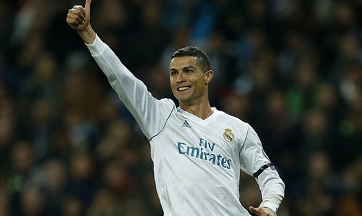 Ronaldo đã có tới 9 bàn ở UEFA Champions League mùa này. Ảnh: AP.