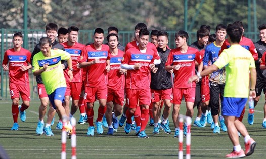 U23 Việt Nam đang có rất nhiều ca chấn thương khiến HLV Park Hang-seo lo lắng. Ảnh: H.T