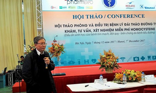 Nguyên Giám đốc BV Nội tiết TƯ nói về bệnh lý đái tháo đường (Ảnh: T.Linh)