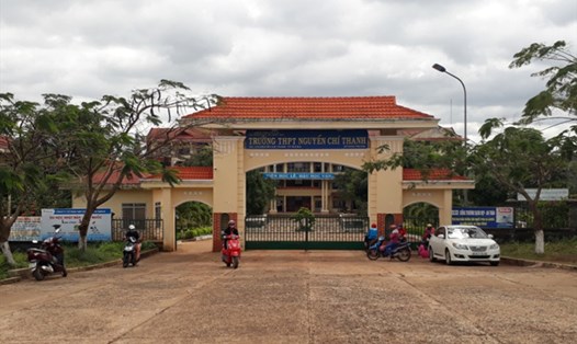 Vụ nổ súng bắn học sinh ngày 6.12 diễn ra cách cổng Trường THPT Nguyễn Chí Thanh 300m.