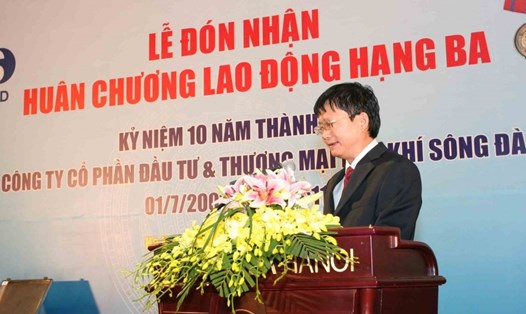 Ông Đinh Mạnh Thắng, em trai ông Đinh La Thăng. Ảnh PVSD.VN
