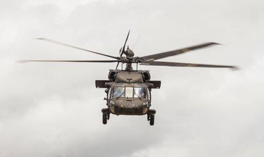 Chiếc trực thăng UH-60 Black Hawk. Ảnh: US.M