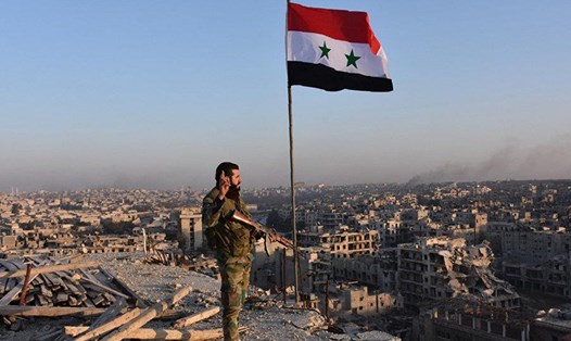 Quân nhân Syria. Ảnh: AFP/Sputnik
