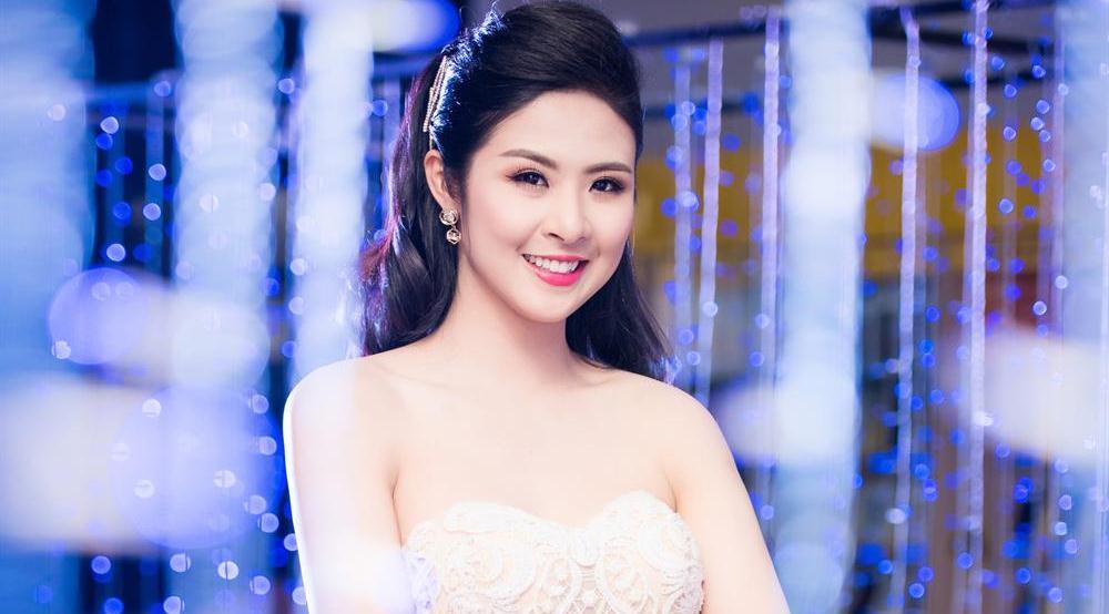 HH Ngọc Hân ngồi ghế giám khảo. Ảnh: T.L