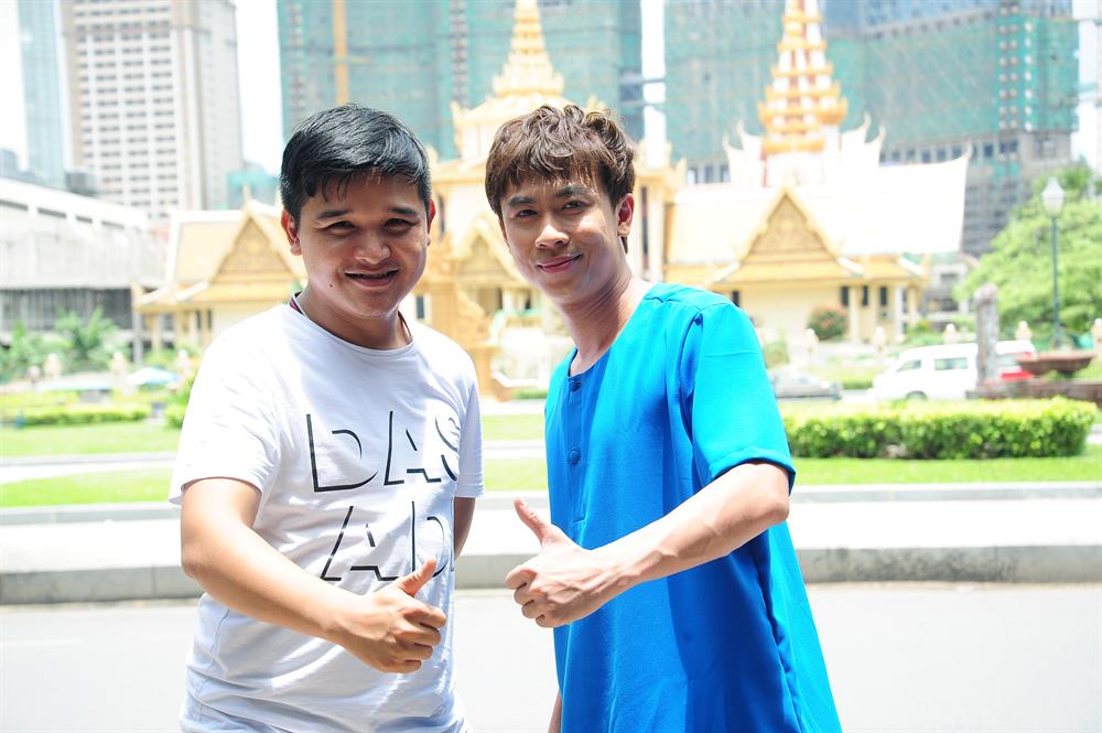 Hồ Việt Trung bắt tay với đạo diễn Thanh Hòa làm phim. Ảnh: T.L