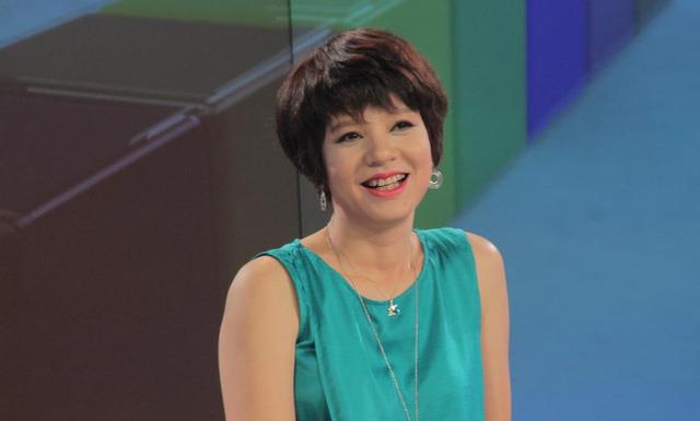 MC, nhà báo Diễm Quỳnh. Ảnh" VTV