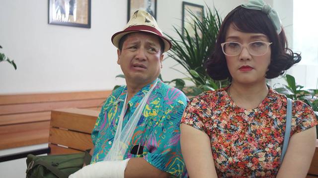 Cảnh trong phim có sự góp mặt của nghệ sĩ Chí Trung và Vân Dung.