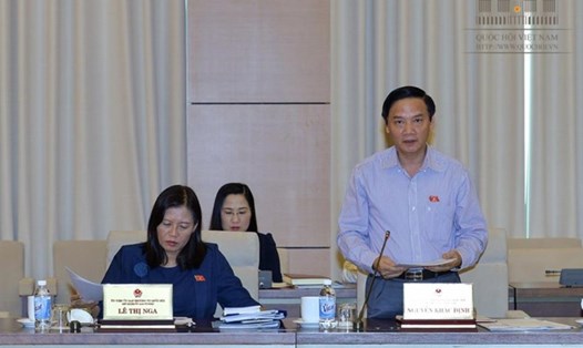 Chủ nhiệm Ủy ban pháp luật của Quốc hội Nguyễn Khắc Định (Ảnh: QH)