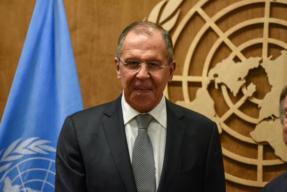 Ngoại trưởng Nga Sergei Lavrov. Ảnh: Reuters