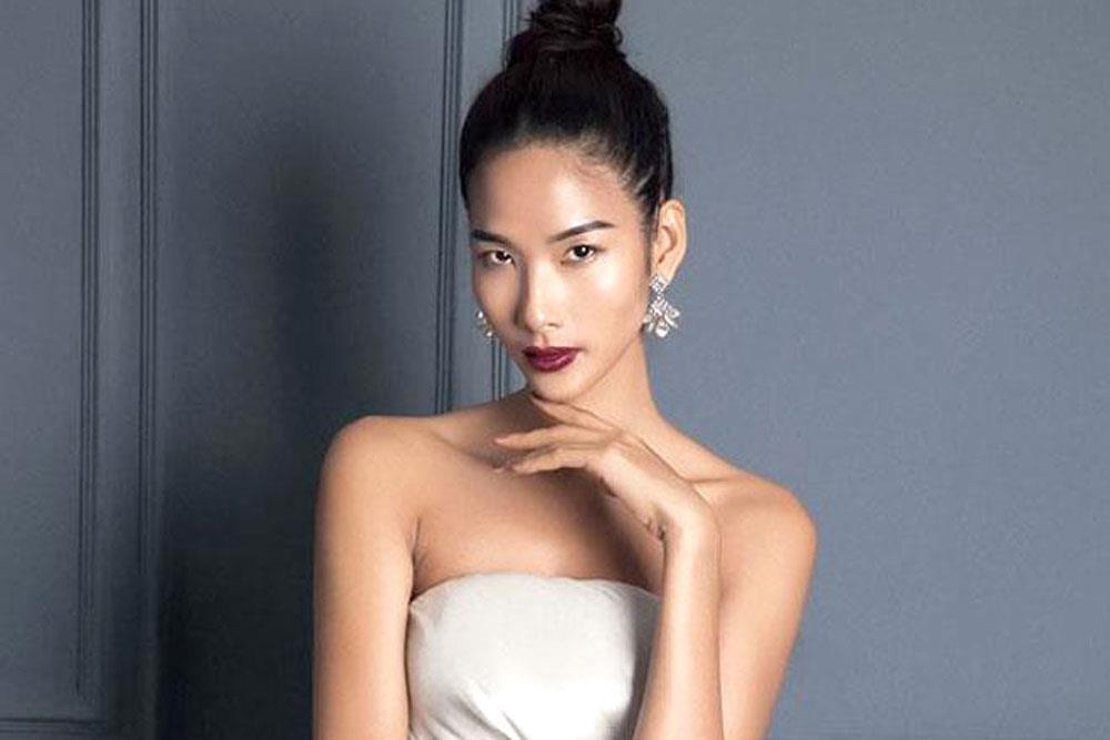 Siêu mẫu Hoàng Thùy. Ảnh: FBNV.