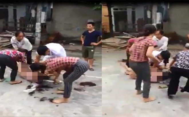 Vụ lột đồ, cắt tóc đánh ghen ở Vĩnh Phúc: Có thể xử lý hình sự