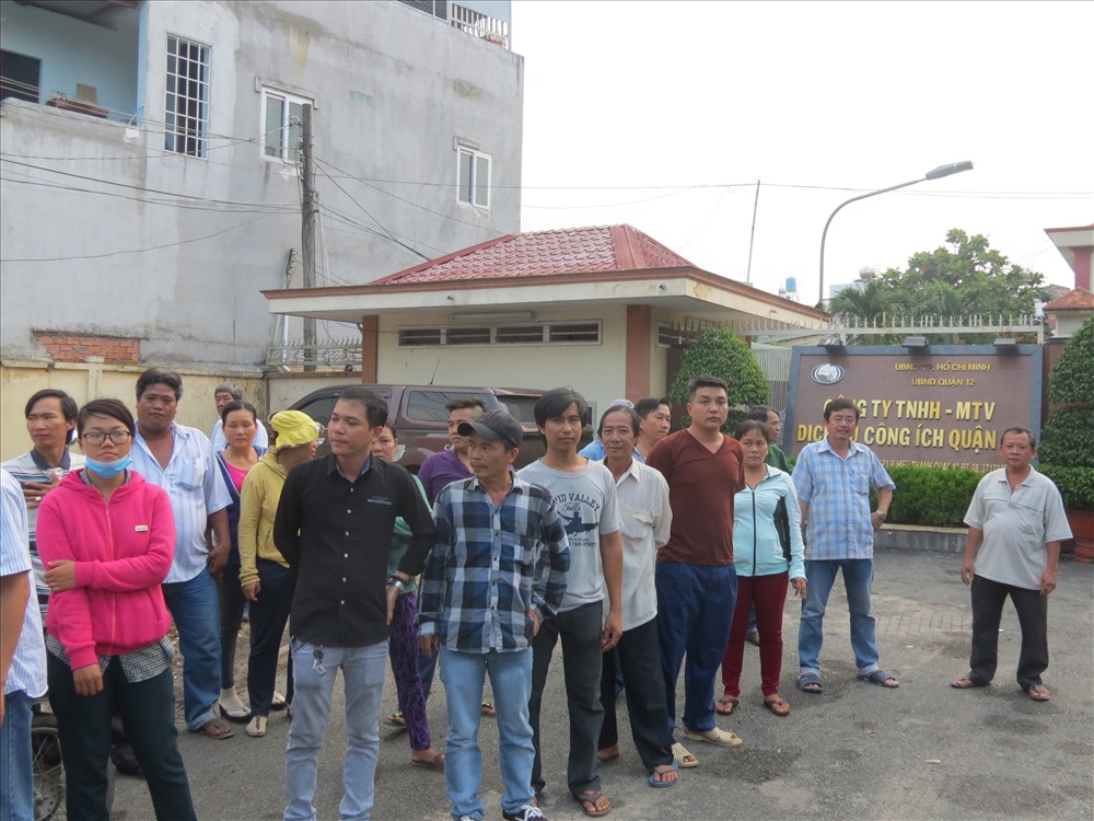 LĐLĐ đề nghị kiểm tra Cty Dịch vụ công ích quận 12 đang nợ lương tháng 9, 10, 11, 12 của người lao động trên 3 tỷ đồng - Ảnh: L.T