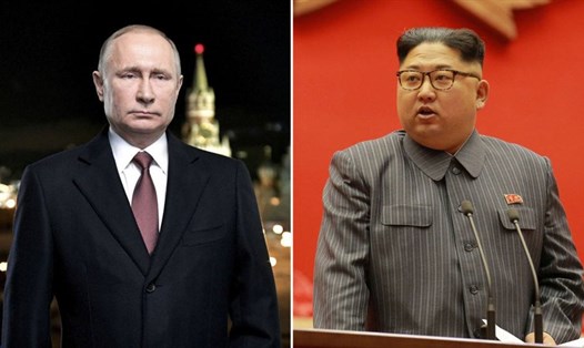 Ông Putin ca ngợi ông Kim Jong-un là chính trị gia có năng lực và trưởng thành. Ảnh: Sky News