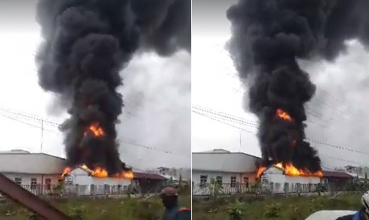Vụ hỏa hoạn nghiêm trọng tại KCN Tân Liên, Vĩnh Bảo.
