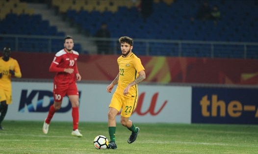 Daniel de Silva gây ấn tượng mạnh ở trận gặp U23 Syria. Ảnh: AFC.