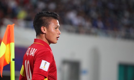 Quang Hải đã để lại dấu ấn trong màu áo U23 VN. Ảnh: Đ.H