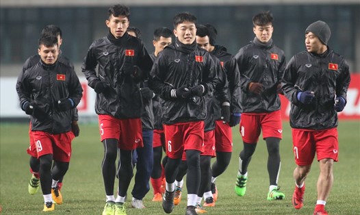 U23 Việt Nam đang hướng đến trận đấu với U23 Syria. Ảnh: Hữu Phạm 