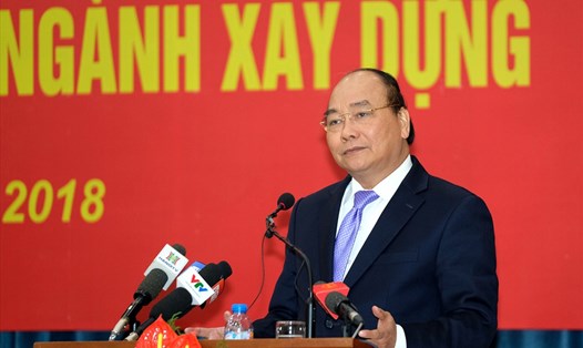 Thủ tướng Nguyễn Xuân Phúc phát biểu chỉ đạo tại Hội nghị. Ảnh: VGP/Quang Hiếu.