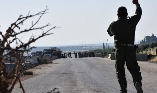 Thổ Nhĩ Kỳ muốn ngăn chặn "hành lang người Kurd" ở biên giới với Syria. Ảnh: BBC