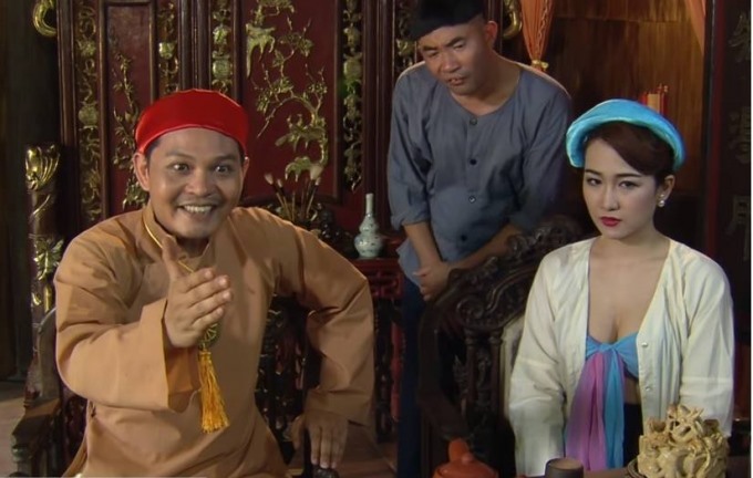 Một cảnh phim hài tết. Ảnh: T.L