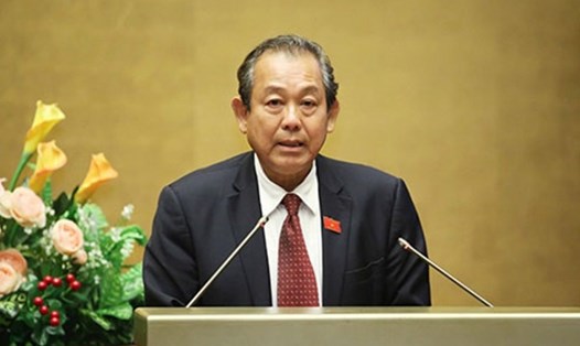 Phó Thủ tướng Thường trực Chính phủ Trương Hoà Bình. 