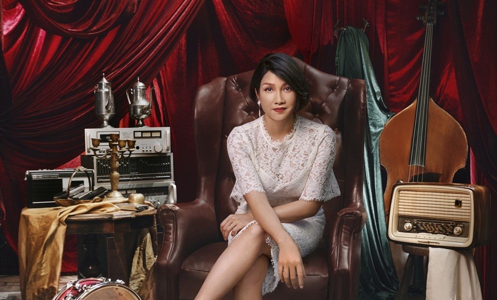 Ca sĩ Mỹ Linh. 