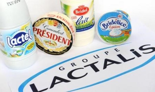 Một số sản phẩm của tâp đoàn Lactalis (Pháp)