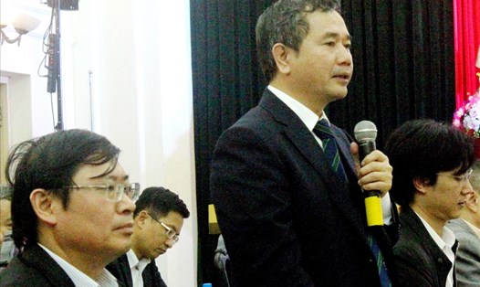 GS Phạm Hồng Tung chia sẻ về những điểm mới của chương trình môn Lịch sử. Ảnh: P.V
