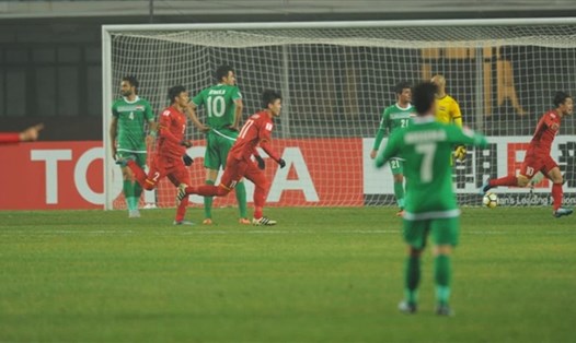 U23 Việt Nam giành tấm vé cuối cùng để vào chơi trận bán kết giải U23 Châu Á 2018. ẢNh: AFC