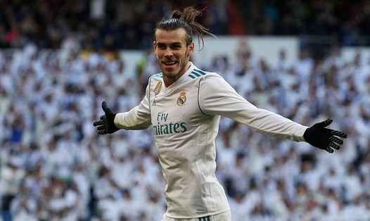 Gareth Bale đóng góp 2 bàn thắng trong ngày vui của Real Madrid. Ảnh: Reuters.