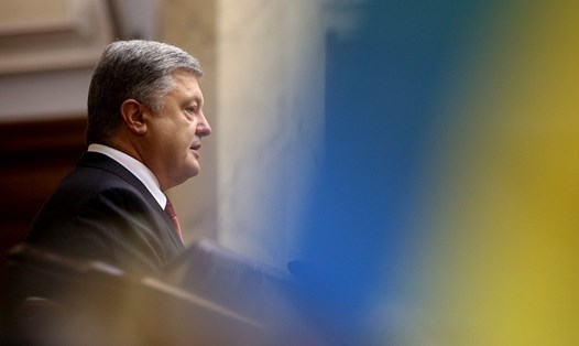 Tổng thống Ukraina Petro Poroshenko. Ảnh: TASS