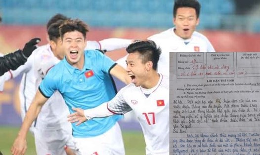 Bài văn xúc động của nữ sinh viết về chiến thắng của U23 Việt Nam.