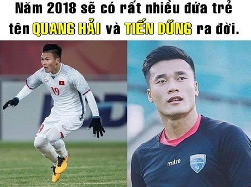 Ảnh chế “siêu hài hước” về trận thắng lịch sử của U23 Việt Nam