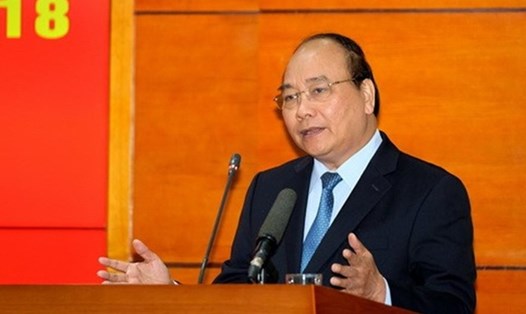 Thủ tướng Chính phủ Nguyễn Xuân Phúc. Ảnh: VGP