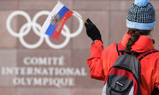 Nga đã đồng ý để các nhà vô địch của mình tham gia Thế vận hội nhưng không dưới lá cờ Nga. Ảnh: Chicago Tribune