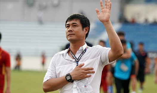 Huân luyện viên Hữu Thắng gửi lời chúc và niềm tin vô địch đến các cầu thủ U23 Việt Nam.