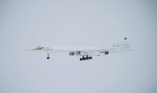 Máy bay Tu-160. Ảnh: Sputnik.
