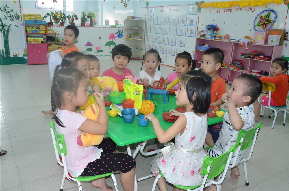 Từ năm học 2018 – 2019, Đà Nẵng sẽ thí điểm nhận trẻ từ 6 - 18 tháng tuổi ở các quận, huyện của thành phố. Ảnh: HN