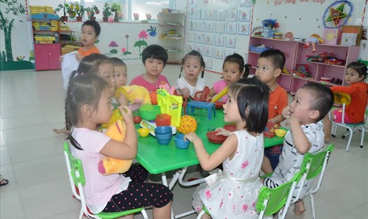 Từ năm học 2018 – 2019, Đà Nẵng sẽ thí điểm nhận trẻ từ 6 - 18 tháng tuổi ở các quận, huyện của thành phố. Ảnh: HN