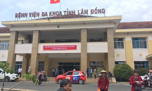 Sự việc xảy ra tại Bệnh viện Đa khoa tỉnh Lâm Đồng (ảnh M.P)