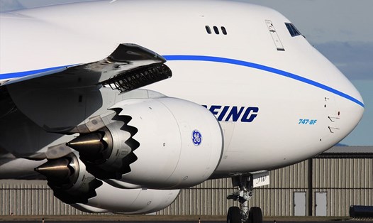 Mẫu Boeing 747-8F dùng để chở hàng vẫn đang được tiếp tục chế tạo.
