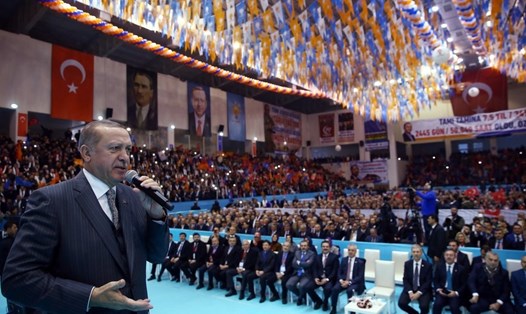 Tổng thống Thổ Nhĩ Kỳ. Ảnh: tccb.gov.tr