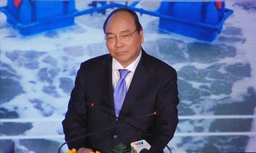 Thủ tướng Chính phủ Nguyễn Xuân Phúc phát biểu tại hội nghị (ảnh Nhật Hồ)