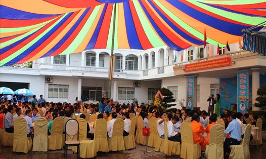 Tết sum vầy được tổ chức tại LĐLĐ tỉnh Cà Mau.