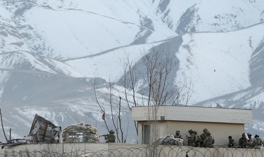 Lực lượng an ninh Afghanistan. Ảnh: Reuters.