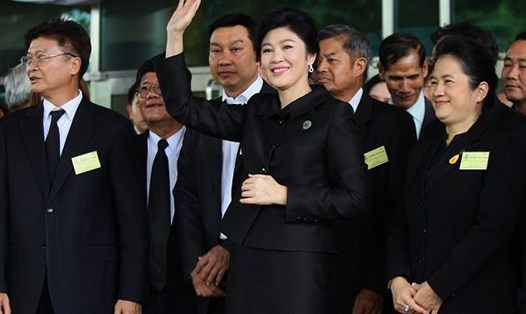Cựu Thủ tướng Thái Lan Yingluck Shinawtra. Ảnh: D.M