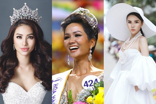 Hoa hậu, người mẫu thi nhau "đá chéo sân". 