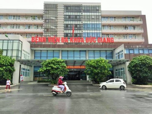 BVĐK Đức Giang- nơi xảy ra vụ việc 