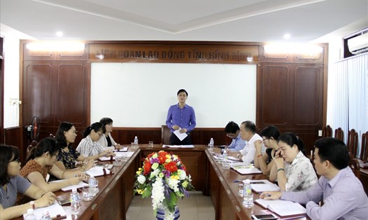 9 tháng đầu năm 2018, phong trào CNVCLĐ và hoạt động công đoàn tỉnh Bình Định đã đạt được nhiều kết quả quan trọng. Ảnh: N.T 